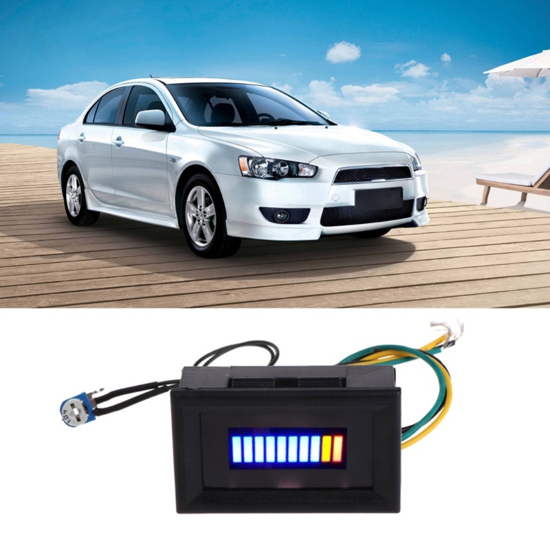 Đồng Hồ Đo Mức Độ Dầu Có Đèn LED 12V Thông Dụng Có Thể Điều Chỉnh Cho Xe Hơi Xe Máy