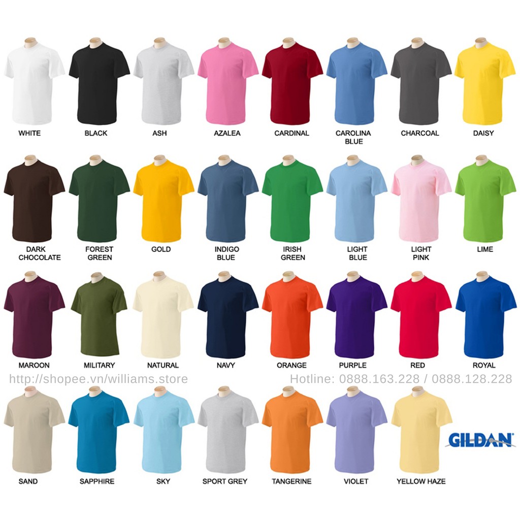 Áo thun Gildan Premium Cotton
