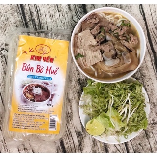 Bún bò Huế khô, nui macaroni, bún tươi, phở
