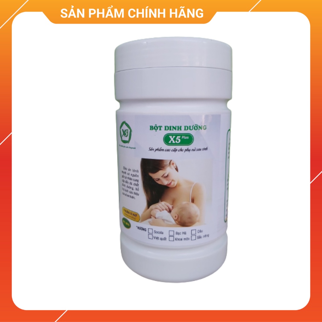 [Lợi Sữa Dáng Thon,Con Ngoan Mẹ Khỏe]Bột Ngũ Cốc Dinh Dưỡng X5 Cho Mẹ Sau Sinh,Giảm Stress,Tăng Sức Đề Kháng,Hết Táo Bón