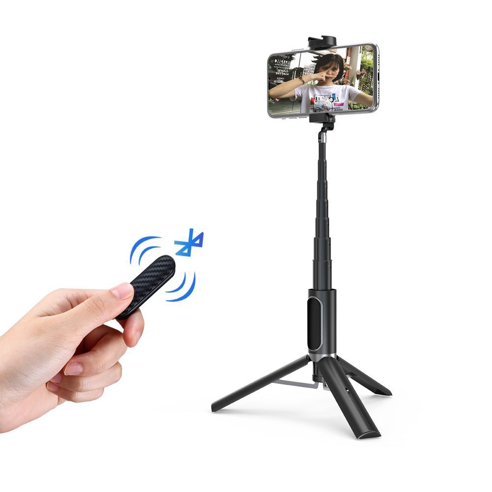 Gây tự sướng Ulanzi SK-02 Mini không dây, Bluetooth Selfie Stick có chân đế Mở rộng