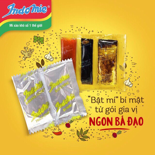 Thùng 40 gói mì xào indomie Vị Đặc Biệt  85g