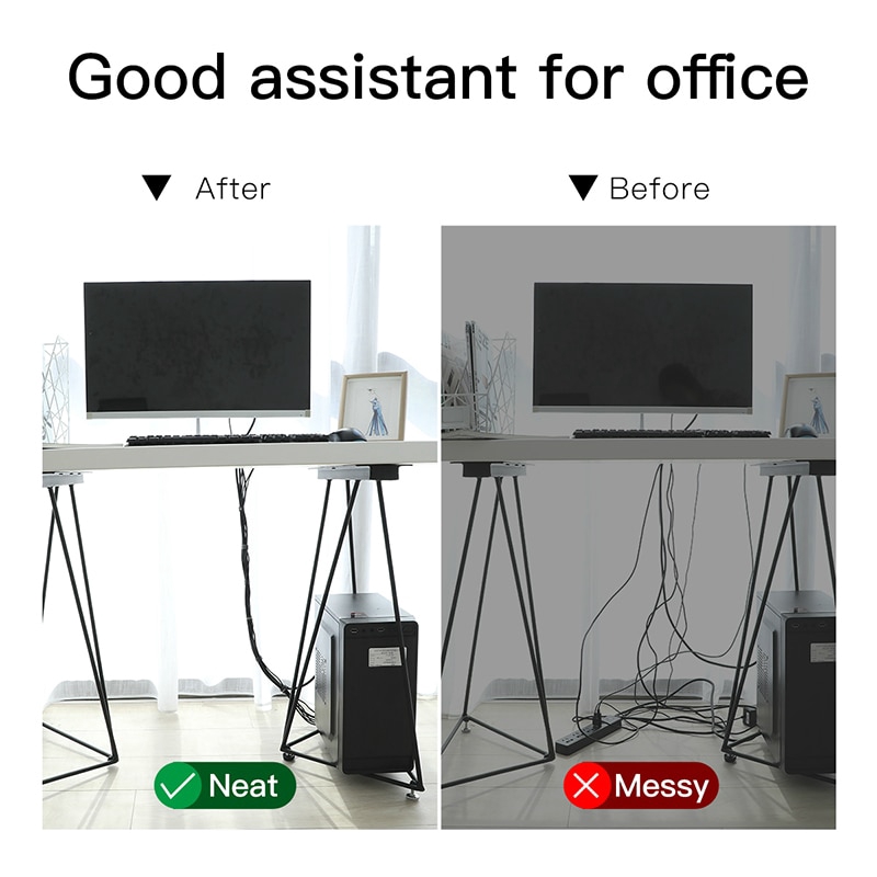 Cuộn dây phụ kiện dài 1 mét dùng buộc cố định dây điện tiện dụng