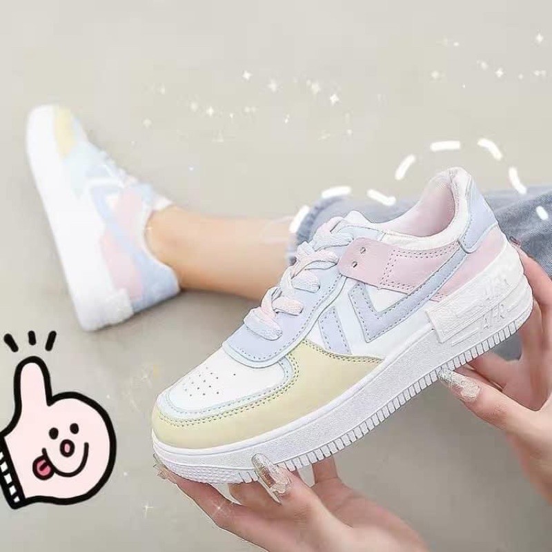 ( sẵn xanh 41 ) Giày thể thao nữ Bigsize 40-42