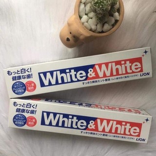 Kem đánh răng trắng răng White and White