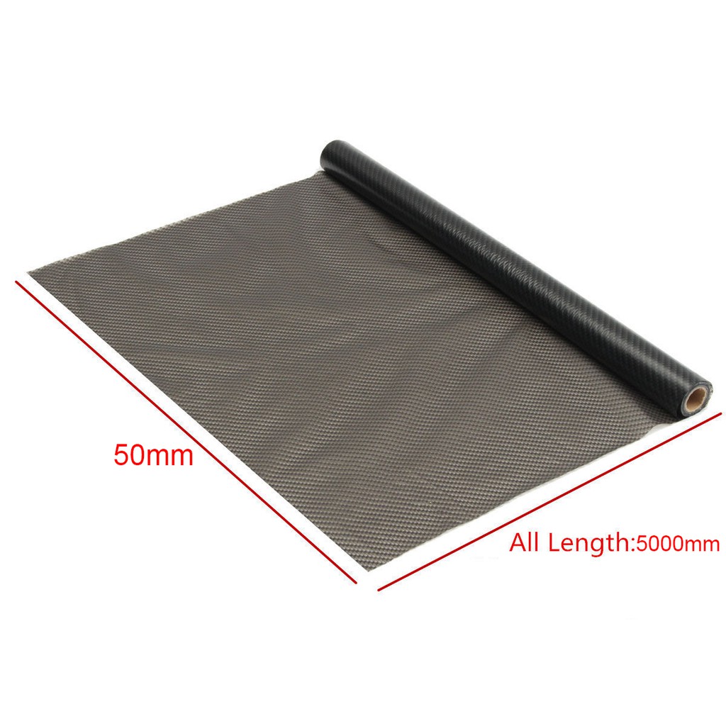 Miếng phim in chuyển nước sợi carbon 50*500cm cao cấp