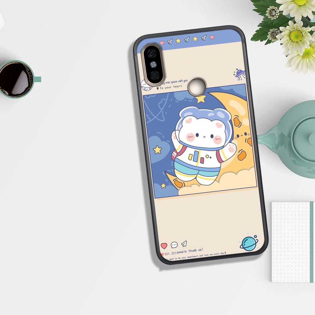 [ HOT BỎNG TAY] ỐP LƯNG XIAOMI REDMI NOTE 5/5 PRO/NOTE 6/6 PRO , IN HINH CHIBI PHI HÀNH GIA ĐÁNG YÊU, SIÊU CUTE.
