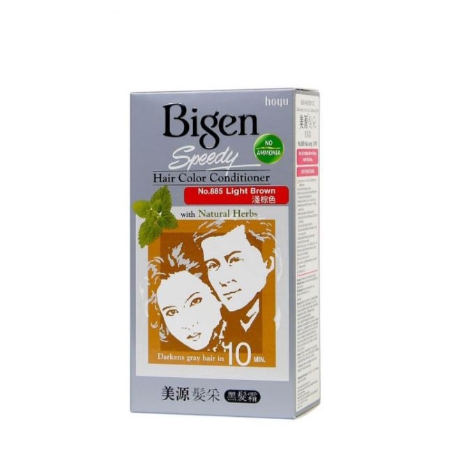 (Bigen xám) Thuốc nhuộm tóc Bigen Speedy Hair Color Conditioner 80ml (xám)