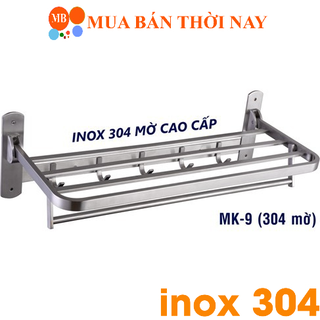 Máng Kệ Treo Khăn Đa Năng Cao Cấp Inox  304 MK 9