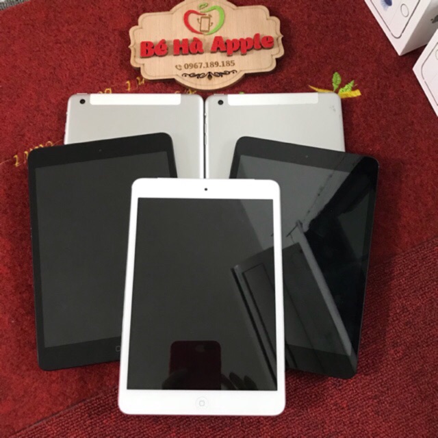 Máy Tính Bảng IPad Mini 1 (Wifi + 4G) 16/32/64Gb Zin đẹp 98-99%