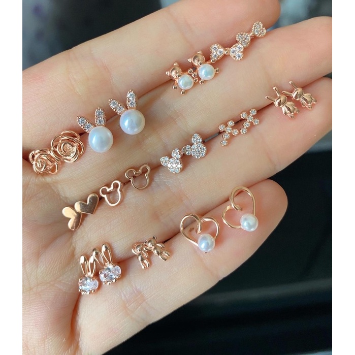 Hoa tai, bông tai hoa hồng