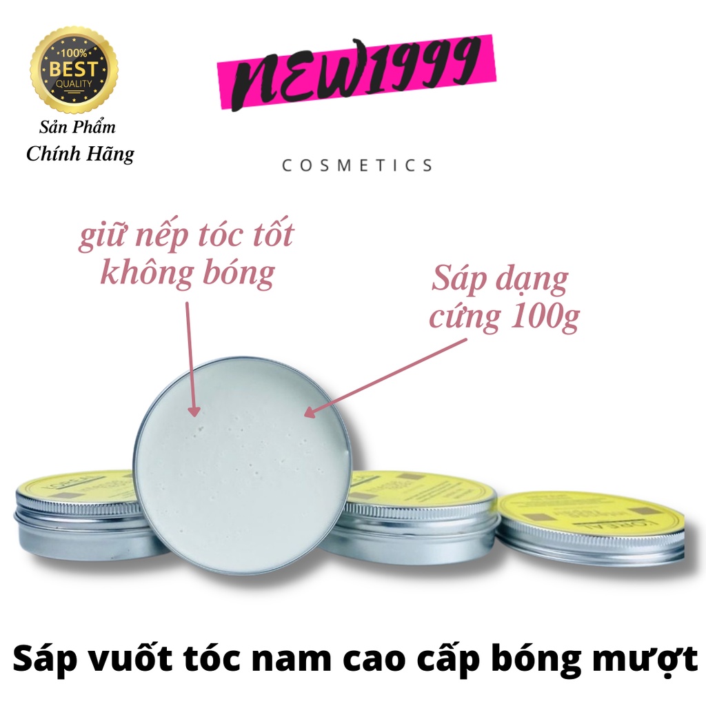 Sáp vuốt tóc nam cứng giữ nếp chính hãng LR1