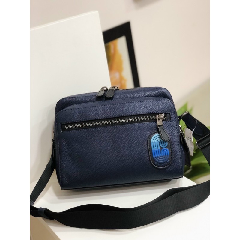 🎀 Sẵn❗️ TÚI COACH DA ĐEO CHÉO NAM F89964