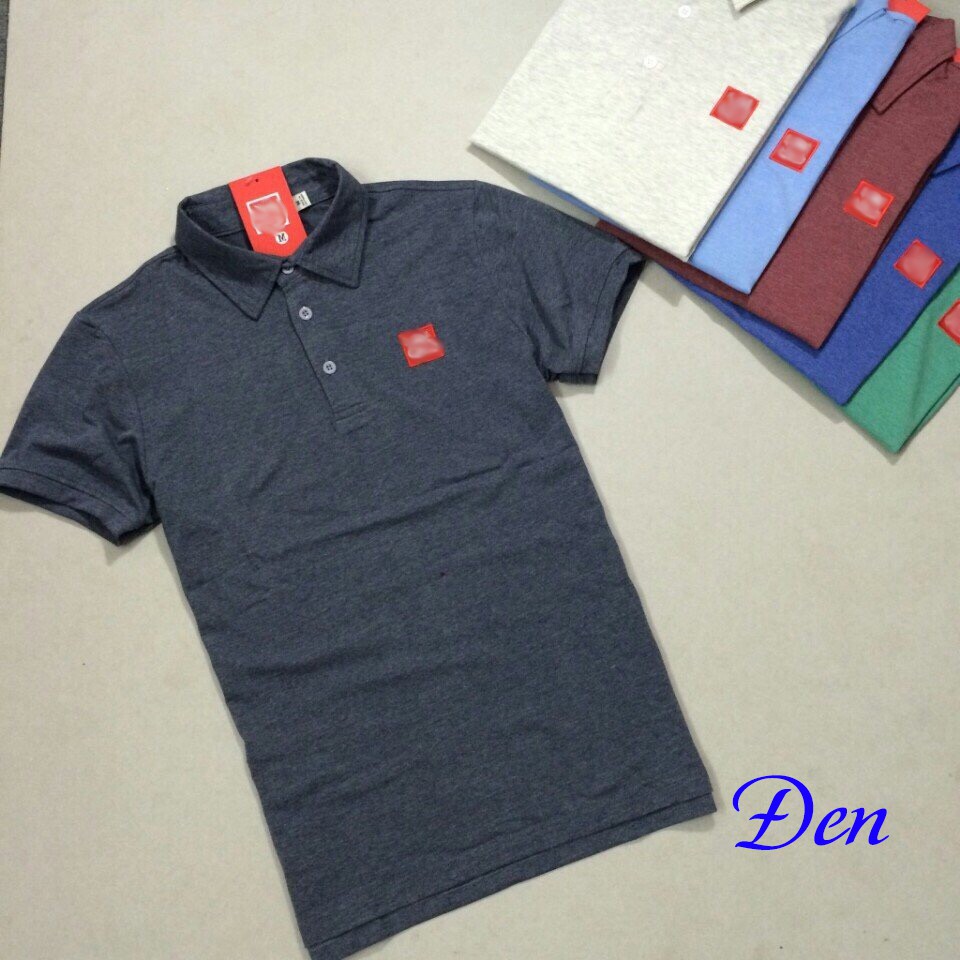 ÁO THUN NAM CỔ BẺ U001 | BigBuy360 - bigbuy360.vn