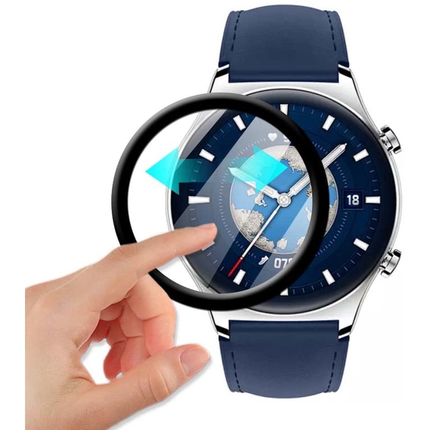 Miếng Dán Bảo Vệ Màn Hình Viền Cong 3D Cho Huawei Honor Watch GS3 GS 3