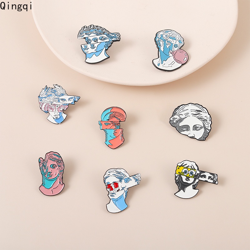 Ghim cài áo Miss Zoe hình nhân vật hoạt hình vui nhộn 8 phong cách