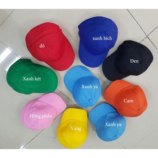 Mũ lưỡi trai công nhân có sẵn màu xanh biển/ màu ghi