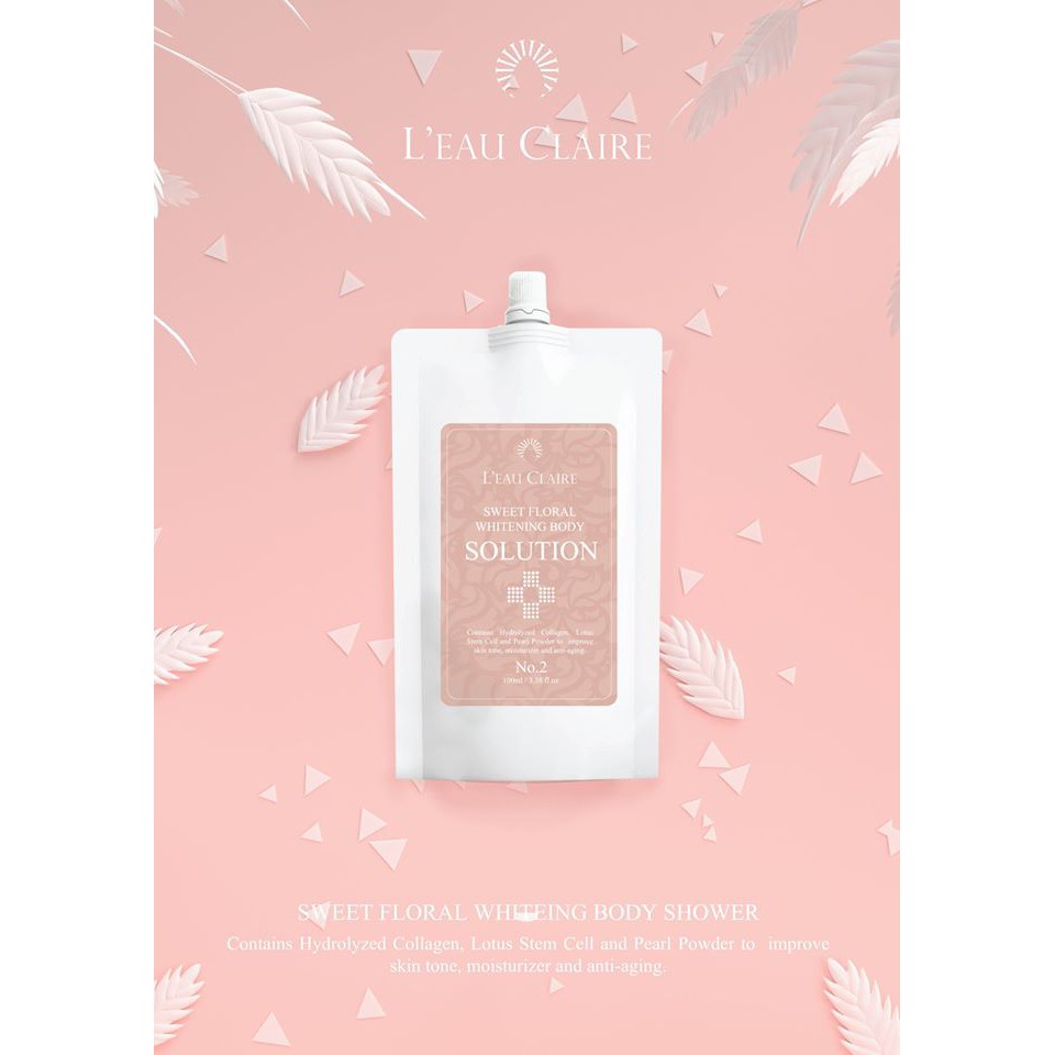 ủ trắng cơ thể Leau Claire