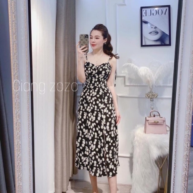 Váy 2 dây hoa nhí siêu xinh nhiều màu | BigBuy360 - bigbuy360.vn