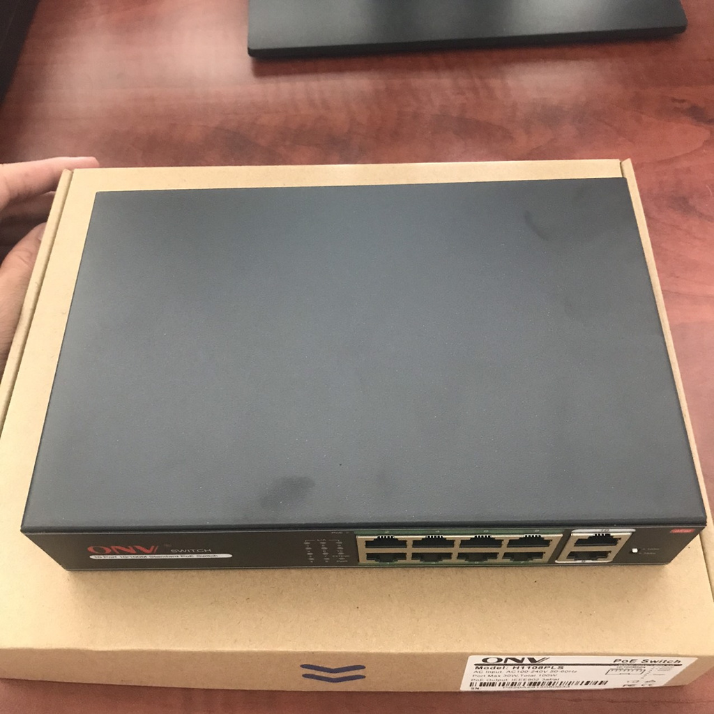 Switch ONV 1108PSD-11064PLS chính hãng giá rẻ/ Bộ chia mạng - Switch POE 'ONV' 4, 8, 16 ports