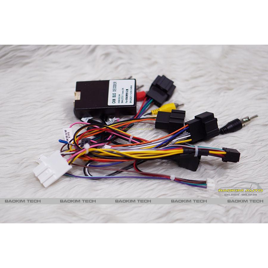 Bộ Canbus + dây nguồn lắp zin màn Android cho Captiva 2007-2011