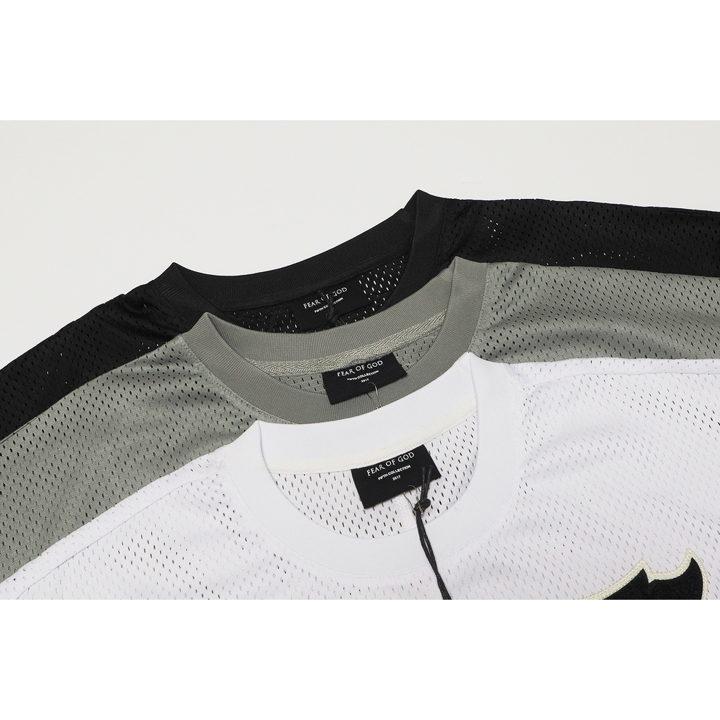 FEAR OF GOD FOG Season 5 Mainline Mesh Short Sleeve Sleeves Loose Couples Bieber Same High Street T-Shirt