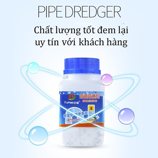 [Loại Cực Mạnh] Bột Thông Cống YUHAO - Nắp Xanh - Thông Tắc Cống, Đường Ống, Bồn Cầu, Bồn Rửa Mặt