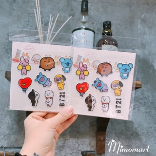 Sticker kpop (nổi) dán trang trí sổ, vở