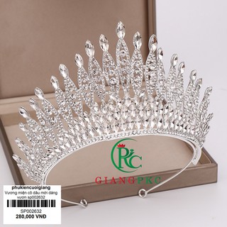 Vương miện cô dâu chóp đá vươn mẫu vương miện mới nhất t11- 2024 sp002632 GiangPKC