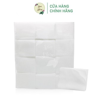 Bịch Bông Tẩy Trang Hình Chữ Nhật Siêu Gòn Mềm Mịn An Toàn Chuyên Dành Cho Spa Sợi Bông Cao Cấp Chính Hãng