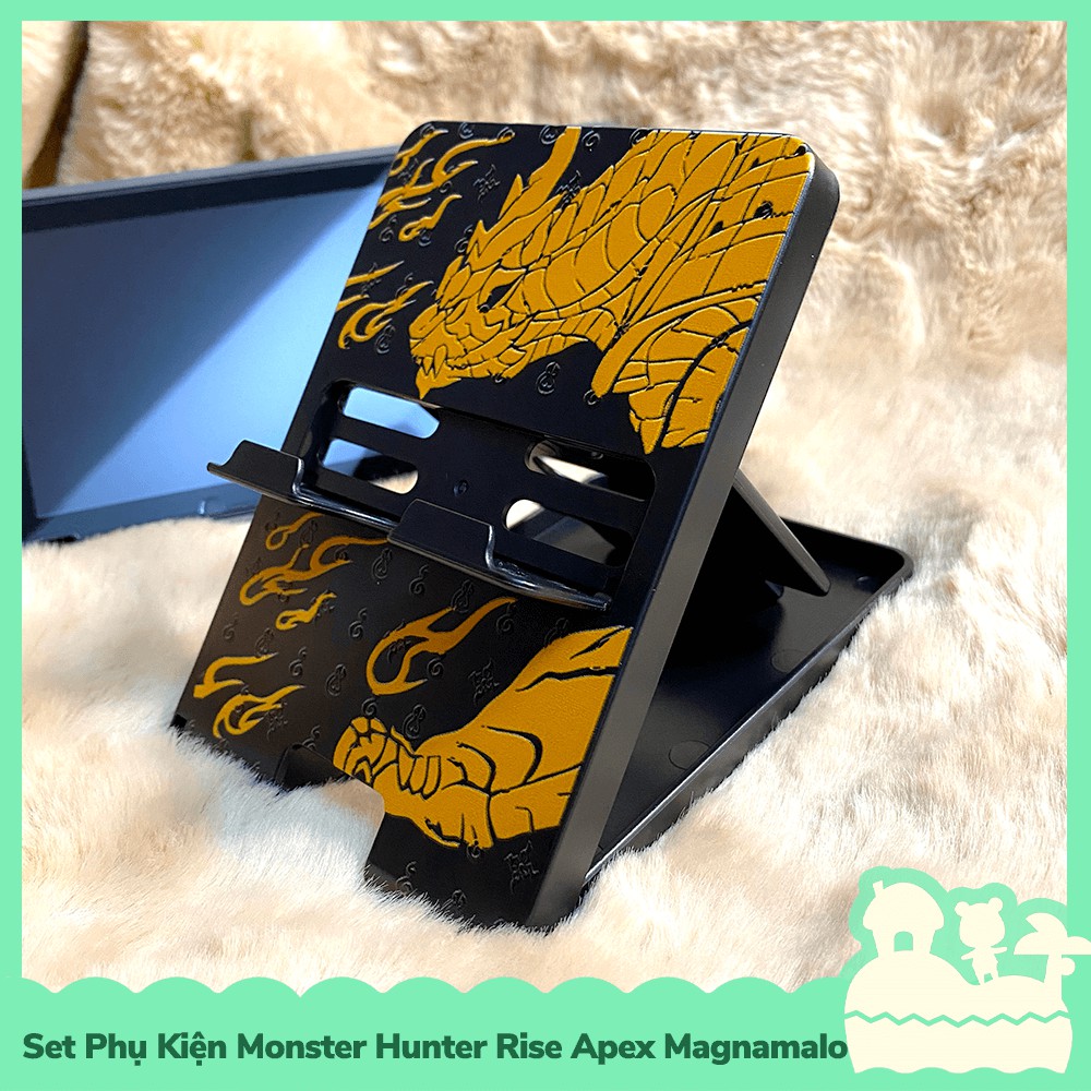 [Có Sẵn VN] Set Phụ Kiện Túi, Case Ốp Dock, Analog Joycon Nintendo Switch & Lite Monster Hunter Rise Apex Magnamalo | BigBuy360 - bigbuy360.vn