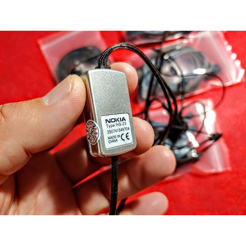 TAI NGHE NOKIA HS-23 ZIN CHÍNH HÃNG NOKIA TƯƠNG THÍCH CHO TẤT CẢ CÁ DÒNG MÁY CÓ CỔNG CHÂN RẾT