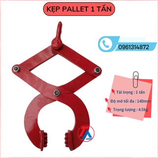 Kẹp pallet tải trọng 1 tấn - kẹp càng cua