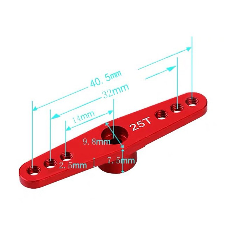 Cánh tay động cơ servo bằng kim loại