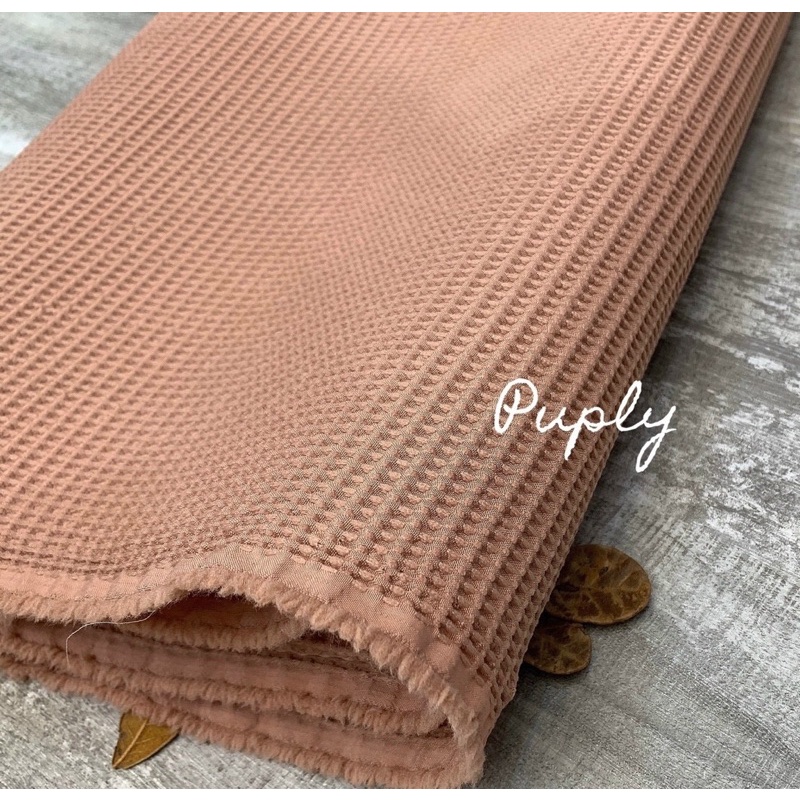 Vải xốp caro puply đủ màu