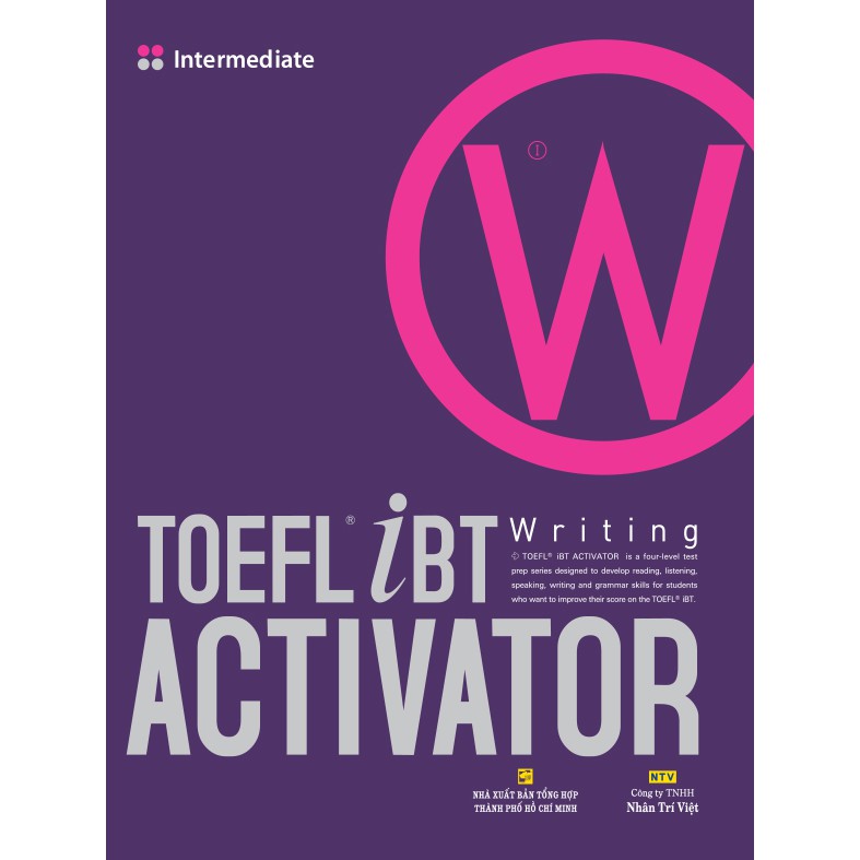 Sách - TOEFL iBT Activator Writing - Intermediate (kèm CD)