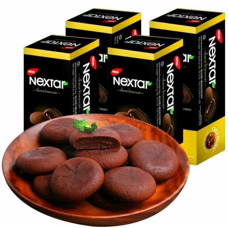 Bánh Quy Socola Nextar Hộp 112g 8 cái - Siêu Hấp Dẫn