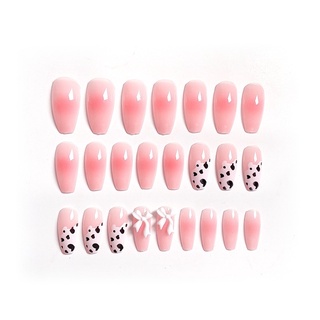 Bộ 24 móng giả form dài cao cấp