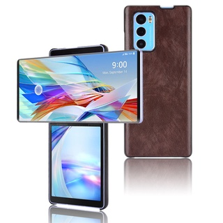 Ốp Lưng Da Có Giá Đỡ Cho LG Wing 5G