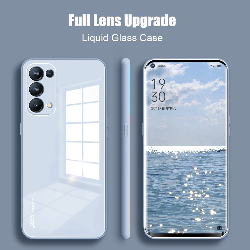 Ốp Điện Thoại Kính Cường Lực Bảo Vệ Ống Kính Cho OPPO reno 5 reno 6 5 pro