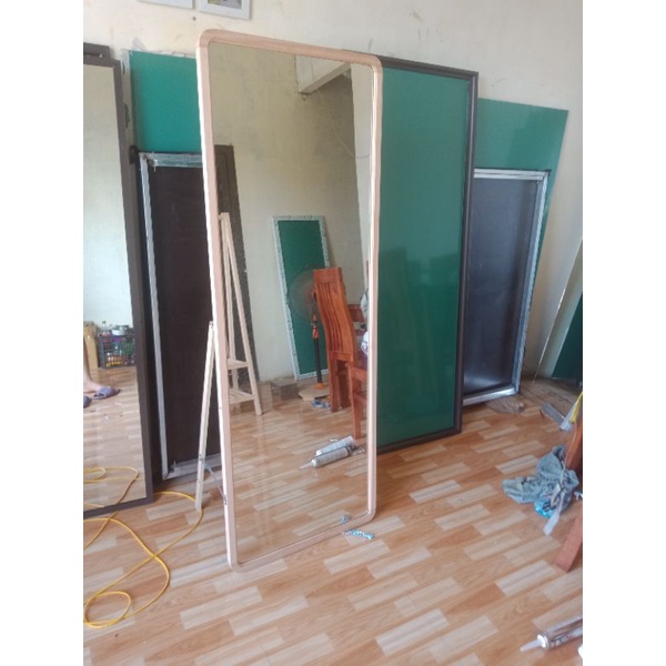 Gương viền gỗ kt 60x170cm