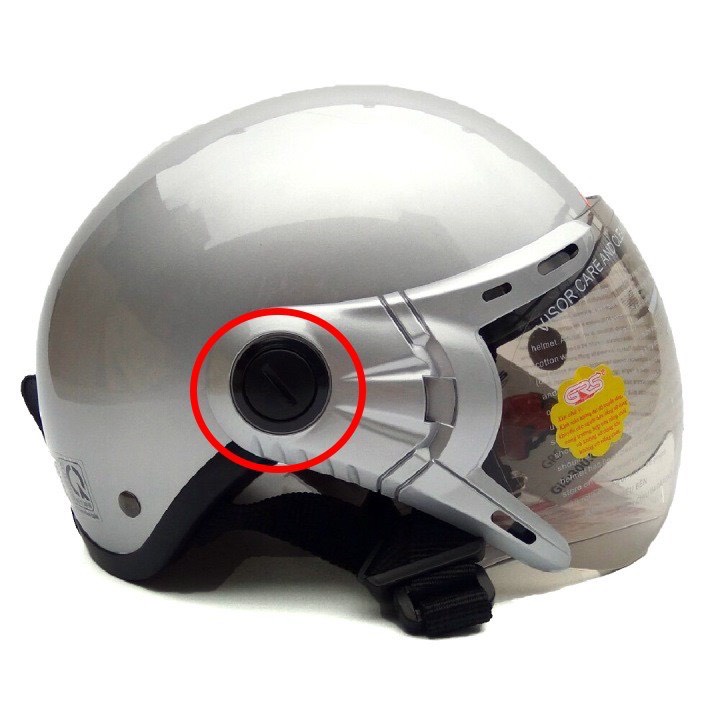 Ốc vít nhựa gắn kính mũ bảo hiểm GRS , chốt lắp gắn kính mũ GRS 102 kính, A33 kính, 760 kính, 790 kính, 368 kính,