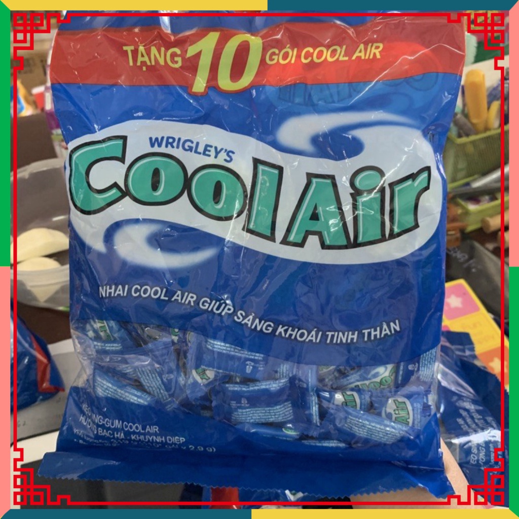 Kẹo Sing Gum Cool Air Hương Bạc Hà túi 50 viên