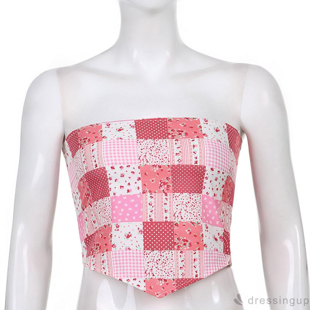 Áo Nữ Không Tay Họa Tiết Hoa Thời Trang Quyến Rũ