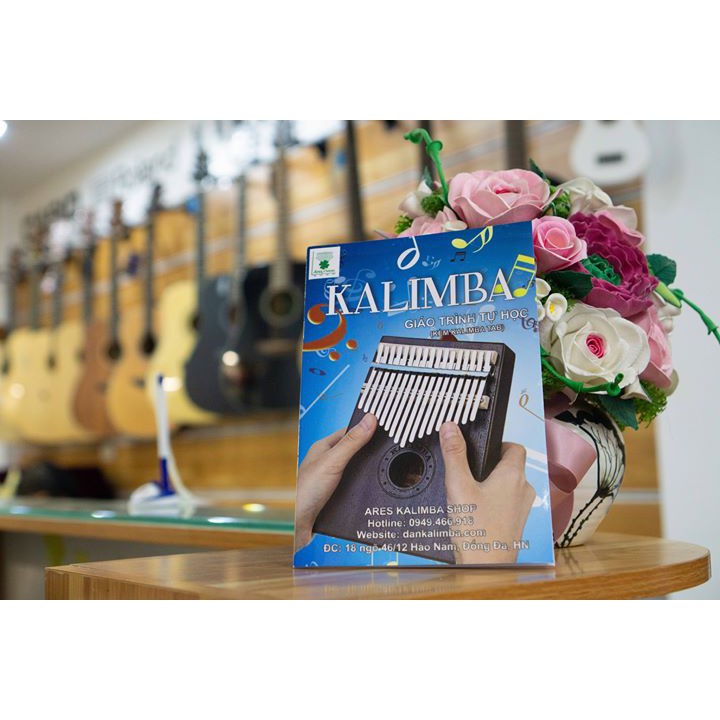 Combo Full Phụ Kiện Kalimba - Búa, Khăn, Hướng Dẫn Tiếng Việt, Dán Phím