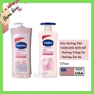 Sữa Dưỡng Thể trắng da Vaseline Healthy Bright 725ml Mẫu Nội Địa Mỹ
