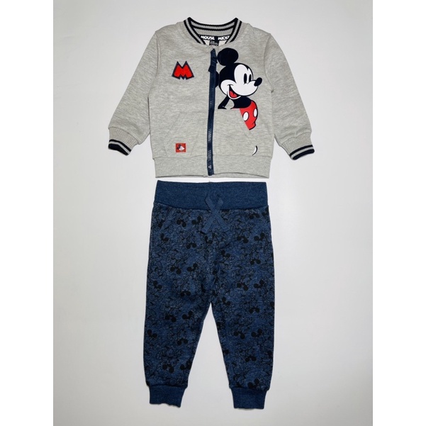Bộ nỉ kéo khoá Primark bé trai nhí