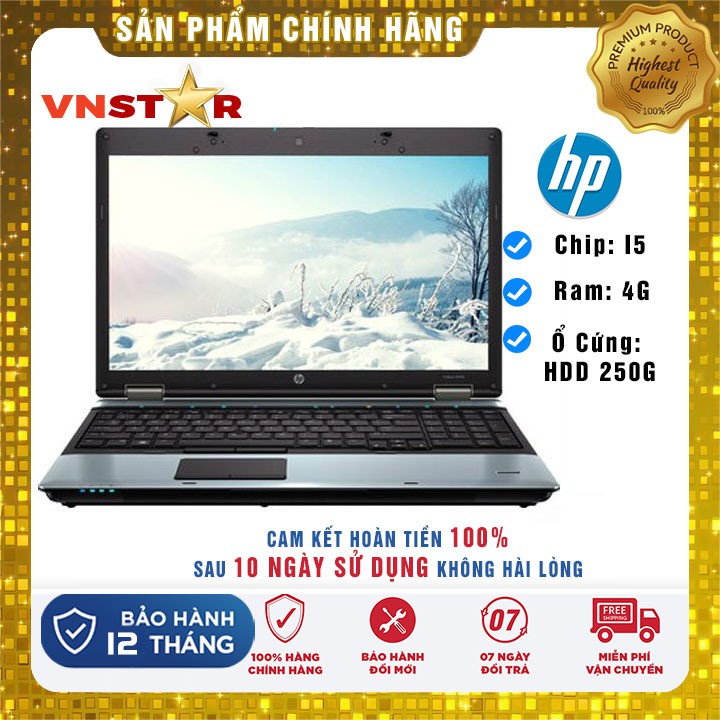 Laptop HP 6550 - Core i5, Ram 4G, HDD 250Gb, 15.6 inch - Hàng nhập khẩu | BigBuy360 - bigbuy360.vn