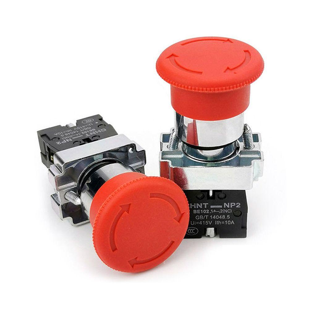 Công Tắc Nhấn Chống Nước KENT1 Màu Đỏ 22mm