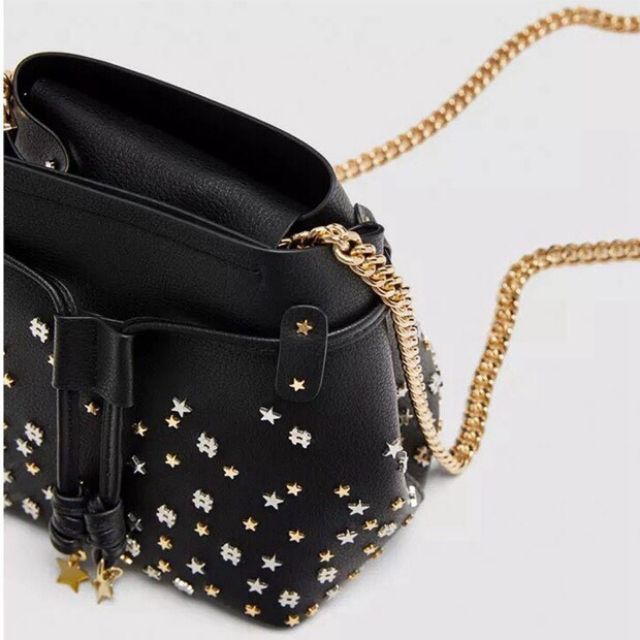 Túi za.ra đính sao